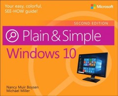 Windows 10 plain & simple  Cover Image