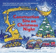 Construction site on Christmas night  Cover Image