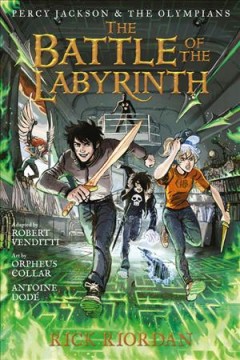 The battle of the Labyrinth : the graphic novel  Cover Image