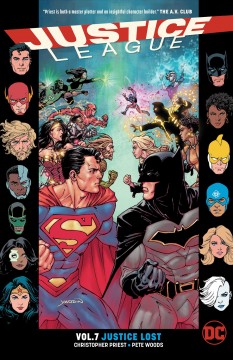Justice League. Volume 7, Justice lost Cover Image