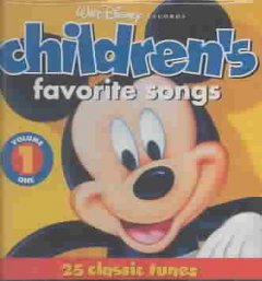 Disney children's favorites 1 Cover Image