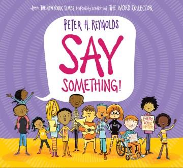 Say something!  Cover Image