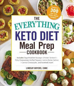 The everything keto diet meal prep cookbook  Cover Image