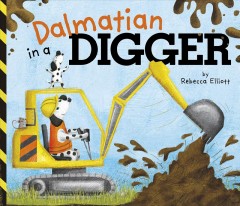 Dalmatian in a digger  Cover Image