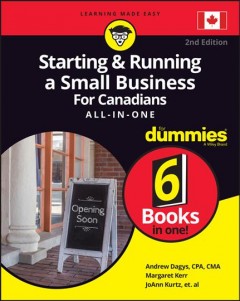 Starting & running a small business for Canadians all-in-one for dummies  Cover Image