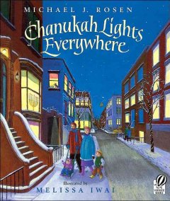 Chanukah lights everywhere  Cover Image