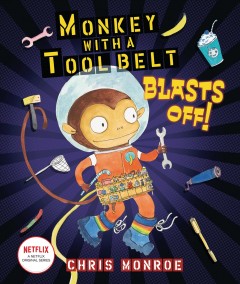 Monkey with a tool belt blasts off!  Cover Image