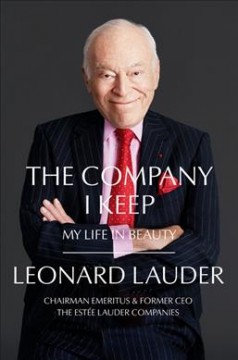 The company I keep : my life in beauty  Cover Image