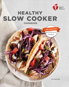 Healthy slow cooker cookbook,  Cover Image
