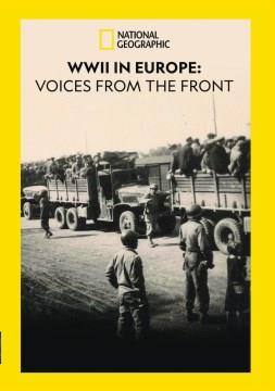 WWII in Europe voices from the front  Cover Image