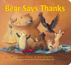Bear says thanks  Cover Image