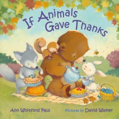 If animals gave thanks  Cover Image