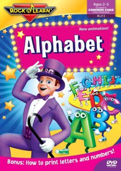 Rock 'n learn. Alphabet Cover Image