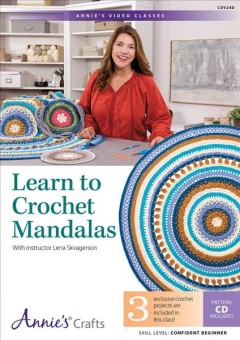 Learn to crochet mandalas Cover Image
