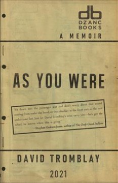 As you were : a memoir  Cover Image