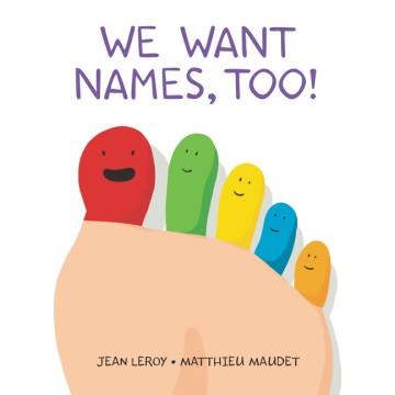 We want names, too!  Cover Image