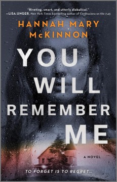 You will remember me  Cover Image