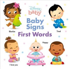 Baby signs : first words  Cover Image