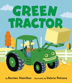 Green tractor  Cover Image