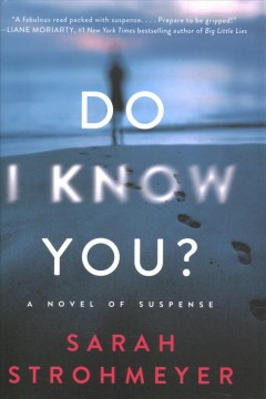 Do I know you? : a novel of suspense  Cover Image