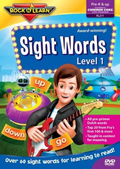 Rock 'n learn. Sight words Cover Image