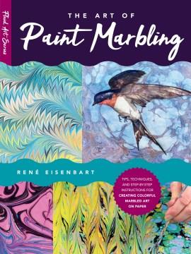 The art of paint marbling  Cover Image