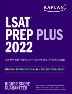 LSAT prep plus. Cover Image