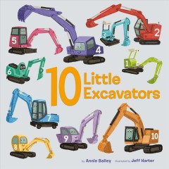 10 little excavators  Cover Image