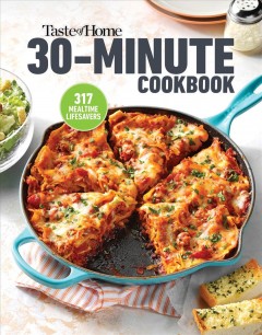 Taste of home 30-minute cookbook. Cover Image