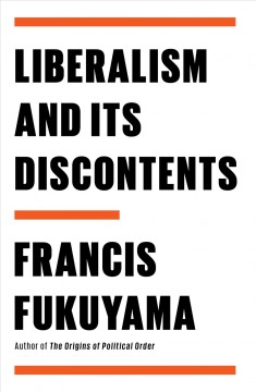 Liberalism and its discontents  Cover Image