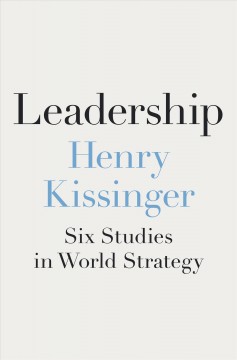 Leadership : six studies in world strategy  Cover Image
