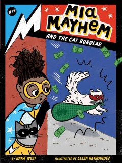 Mia Mayhem and the cat burglar  Cover Image