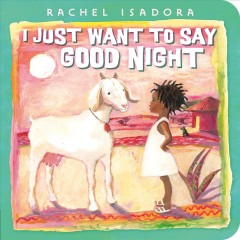 I just want to say good night  Cover Image