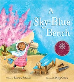 A sky-blue bench  Cover Image