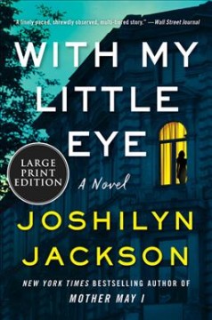 With my little eye a novel  Cover Image