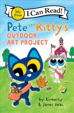 Pete the Kitty's outdoor art project  Cover Image