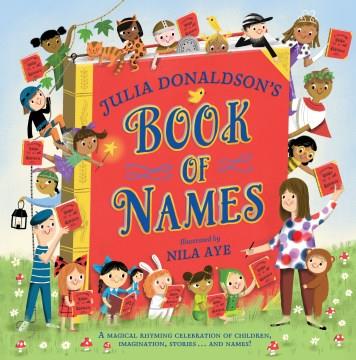 Julia Donaldson's book of names  Cover Image