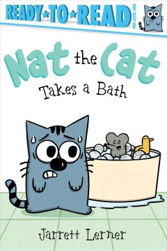 Nat the Cat takes a bath  Cover Image