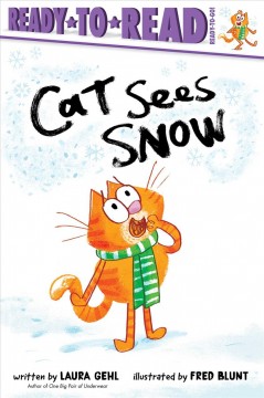 Cat sees snow  Cover Image