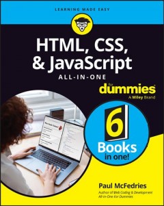 HTML, CSS, & JavaScript all-in-one for dummies  Cover Image