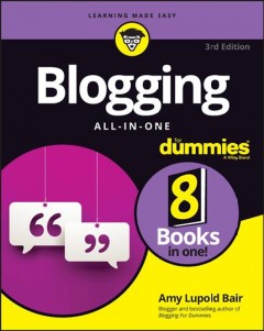 Blogging all-in-one for dummies  Cover Image