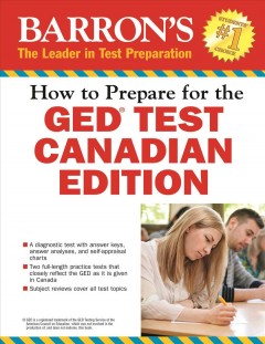 Barron's GED Canada : high school equivalency exam. Cover Image