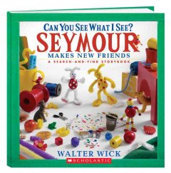 Seymour makes new friends : a search-and-find storybook  Cover Image