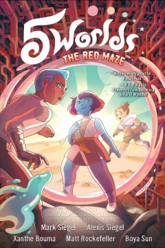 5 worlds. Book 3, The red maze  Cover Image