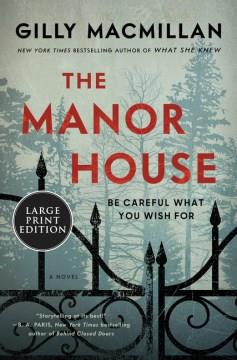 The manor house a novel  Cover Image