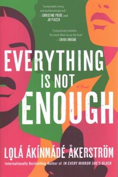 Everything is not enough : a novel  Cover Image