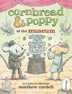 Cornbread & Poppy at the museum  Cover Image