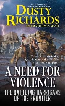 A need for violence  Cover Image