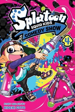 Splatoon, squid kids comedy show. 4 Cover Image