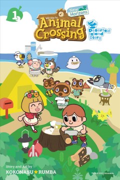 Animal crossing, New horizons. Volume 1 deserted island diary  Cover Image